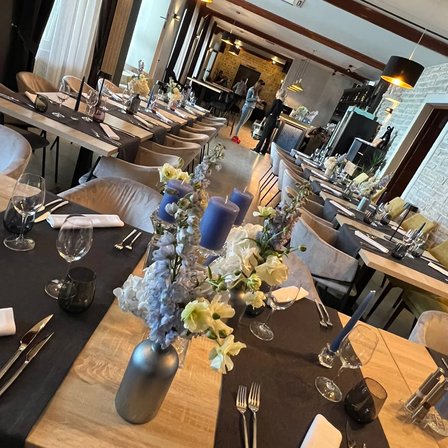 Unutrašnjost restorana Le Jardin